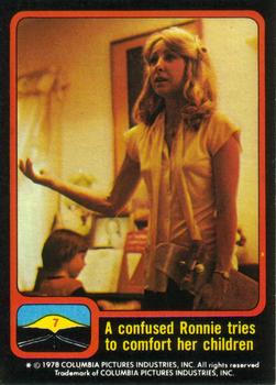 1978 Topps Close Encounters of the Third Kind #7 A confused Ronnie tries to comfort her children Front