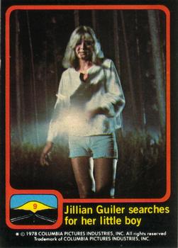 1978 Topps Close Encounters of the Third Kind #9 Jillian Guiler searches for her little boy Front