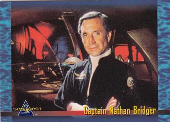 1993 SkyBox SeaQuest DSV #01 Captain Nathan Bridger Front