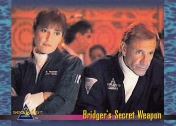1993 SkyBox SeaQuest DSV #35 Bridger's Secret Weapon Front