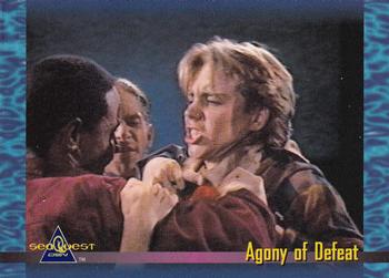 1993 SkyBox SeaQuest DSV #47 Agony of Defeat Front