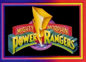 1994 Collect-A-Card Mighty Morphin Power Rangers (Hobby) #1 Title Card Front