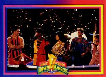 1994 Collect-A-Card Mighty Morphin Power Rangers (Hobby) #3 Zordon's Proposal Front