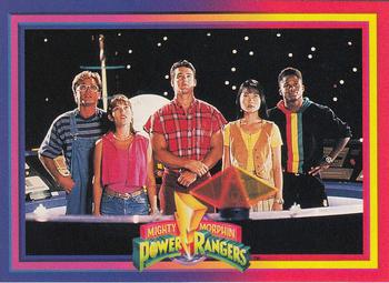 1994 Collect-A-Card Mighty Morphin Power Rangers (Hobby) #9 Change Of Mind Front