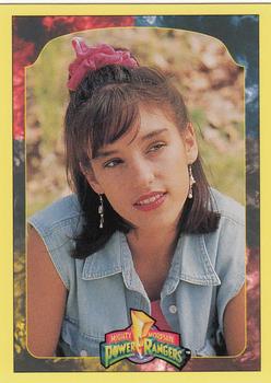 1994 Collect-A-Card Mighty Morphin Power Rangers (Hobby) #83 Kimberly Front