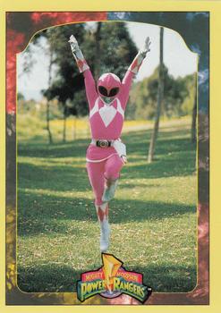 1994 Collect-A-Card Mighty Morphin Power Rangers (Hobby) #120 The Pink Ranger Front