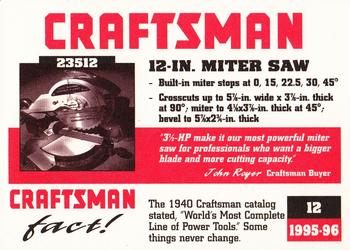 1995-96 Craftsman #12 12