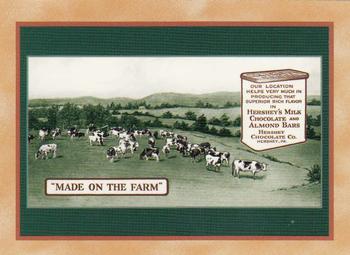 1995 Dart 100 Years of Hershey's #19 Made on the Farm, ca 1909-1918 Front