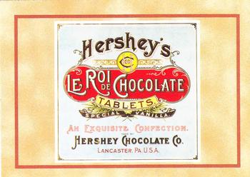 1995 Dart 100 Years of Hershey's #20 Le Roi de Chocolate Tablets, ca 1896-1905 Front