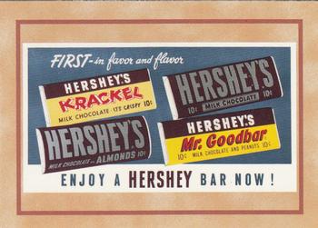 1995 Dart 100 Years of Hershey's #59 First in Favor and Flavor, ca 1950-1955 Front