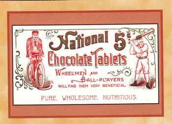 1995 Dart 100 Years of Hershey's #5 National Chocolate Tablets, ca 1895-1900 Front