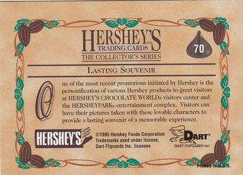 1995 Dart 100 Years of Hershey's #70 Lasting Souvenir Back