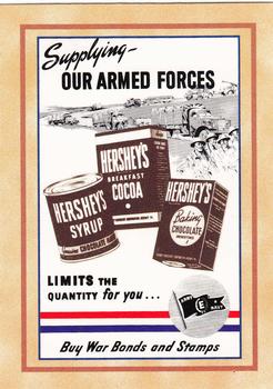 1995 Dart 100 Years of Hershey's #73 Supplying The Armed Forces Front