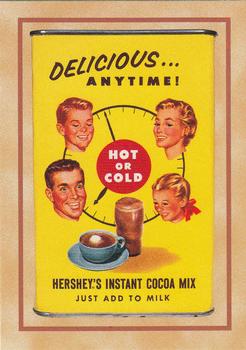 1995 Dart 100 Years of Hershey's #79 Instant Cocoa Mix Tin, 1956-1968 Front