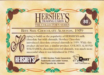 1995 Dart 100 Years of Hershey's #80 Bite Size Chocolate Almonds, 1959 Back