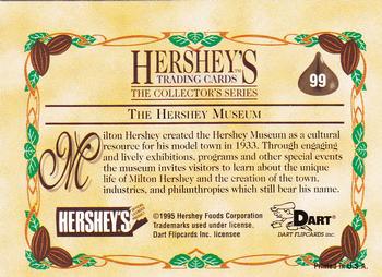 1995 Dart 100 Years of Hershey's #99 The Hershey Museum Back