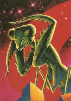1996 Topps Goosebumps #37 Giant Praying Mantis Front