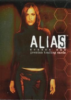 2002 Inkworks Alias Season 1 #1 Alias Season One Premium Trading Cards Title Front