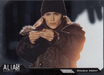 2003 Inkworks Alias Season 2 #29 Duplicate 02.14 - Double Agent Front