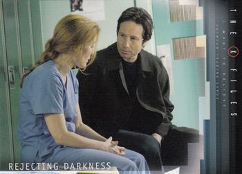 2008 Inkworks X-Files I Want to Believe #26 Rejecting Darkness Front