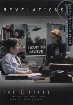 2008 Inkworks X-Files I Want to Believe #67 He Said... Front