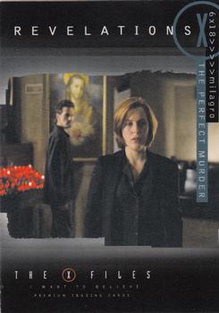 2008 Inkworks X-Files I Want to Believe #69 The Perfect Murder Front