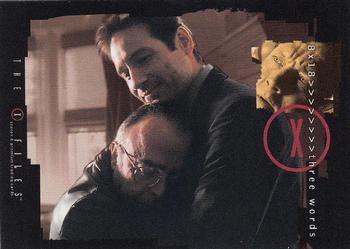2002 Inkworks X-Files Season 8 #52 Knowing that Mulder distrusts him for gettin Front