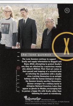 2003 Inkworks X-Files Season 9 #71 The Lone Gunmen Back