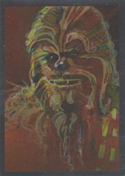 2012 Topps Star Wars Galaxy Series 7 - Foil #5 Chewbacca Front