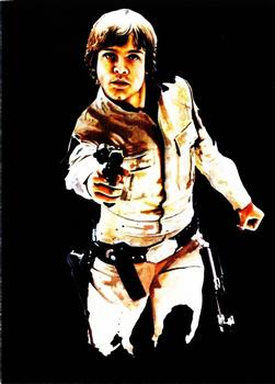 2011 Topps Star Wars Galaxy Series 6 - Foil #1 Luke Skywalker Front