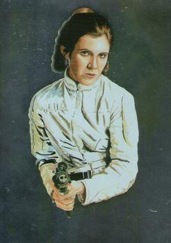 2011 Topps Star Wars Galaxy Series 6 - Foil #8 Princess Leia Front