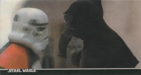 1996 Topps 3Di Star Wars #18 Alerting the Sandtrooper Front