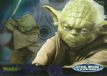 2006 Topps Star Wars: Evolution Update Edition #73 Yoda Front