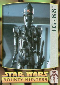 1998 Metallic Impressions Star Wars: Bounty Hunters #III IG-88 Front