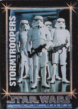 1994-96 Metallic Impressions Star Wars  #9 Stormtroopers Front