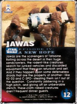 1994-96 Metallic Impressions Star Wars  #12 Jawas Back