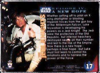 1994-96 Metallic Impressions Star Wars  #17 Jedi Knights Back
