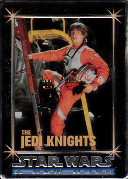 1994-96 Metallic Impressions Star Wars  #17 Jedi Knights Front