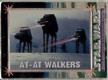 1994-96 Metallic Impressions Star Wars  #23 AT-AT Walkers Front