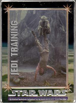 1994-96 Metallic Impressions Star Wars  #28 Jedi Training Front
