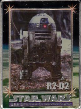 1994-96 Metallic Impressions Star Wars  #37 R2-D2 Front