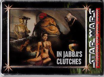 1994-96 Metallic Impressions Star Wars  #42 In Jabba's Clutches Front