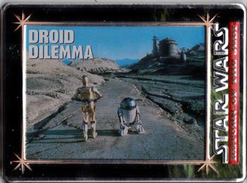 1994-96 Metallic Impressions Star Wars  #44 Droid Dilemma Front