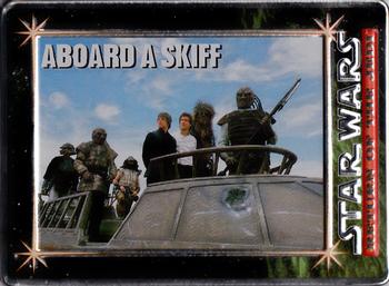 1994-96 Metallic Impressions Star Wars  #48 Aboard a Skiff Front