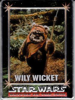 1994-96 Metallic Impressions Star Wars  #52 Wily Wicket Front