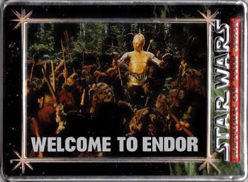 1994-96 Metallic Impressions Star Wars  #54 Welcome to Endor Front