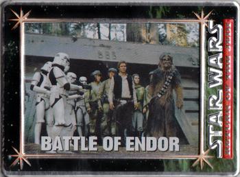 1994-96 Metallic Impressions Star Wars  #55 Battle of Endor Front