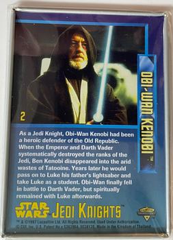 1996 Metallic Impressions Star Wars: Jedi Knights #2 Obi-Wan Kenobi Back