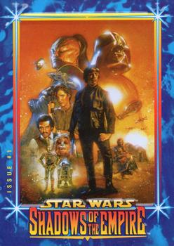 1997 Metallic Impressions Star Wars: Shadows of the Empire #1 Xizor's Plan Revealed Front