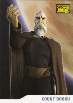2008 Topps Star Wars: The Clone Wars #11 Count Dooku Front